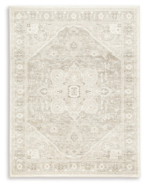 Ashley Gatwell Ivory Gray Tan 5' x 7' Rug