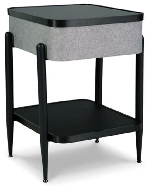 Ashley Jorvalee Gray Black Accent Table