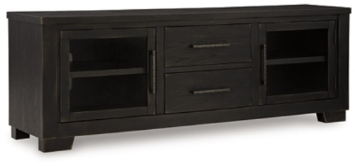 Ashley Galliden Black 80" TV Stand