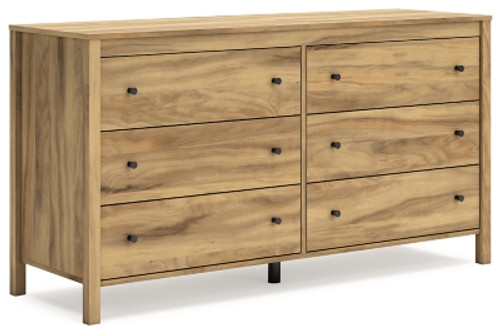 Ashley Bermacy Light Brown Dresser