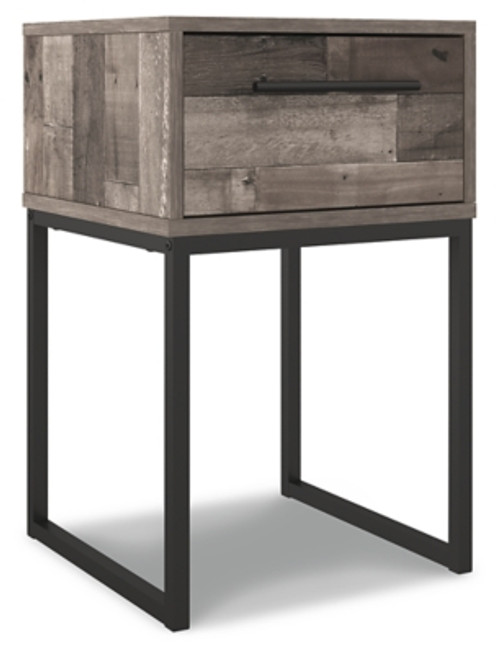 Ashley Neilsville Multi Gray 19" W Nightstand