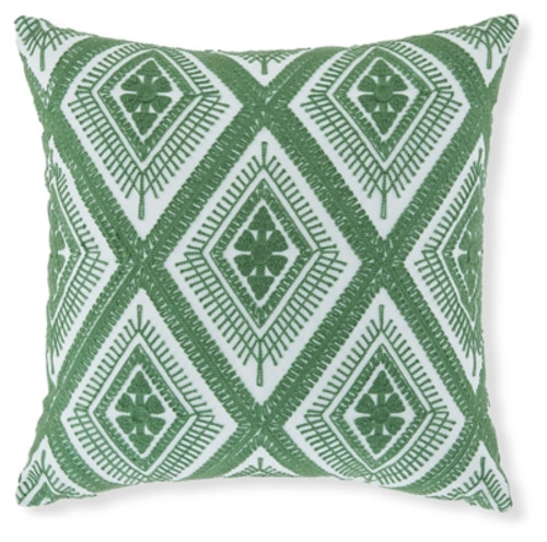 Ashley Bellvale Green White Pillow (Set of 4)