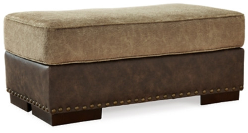 Ashley Alesbury Chocolate Ottoman