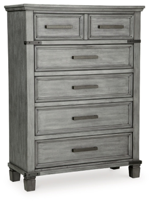 Ashley Russelyn Gray Chest of Drawers