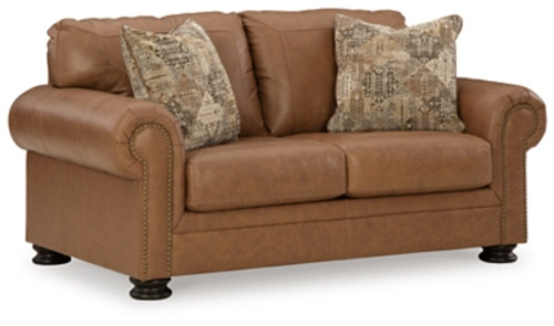 Ashley Carianna Caramel Loveseat