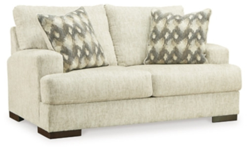 Ashley Caretti Parchment Loveseat