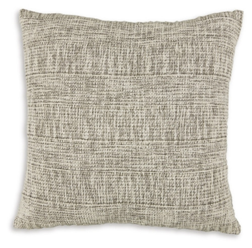 Ashley Carddon Brown White Pillow