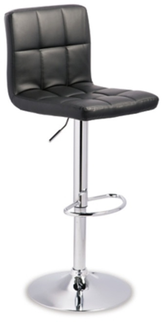 Ashley Bellatier Brown Black Adjustable Height Bar Stool