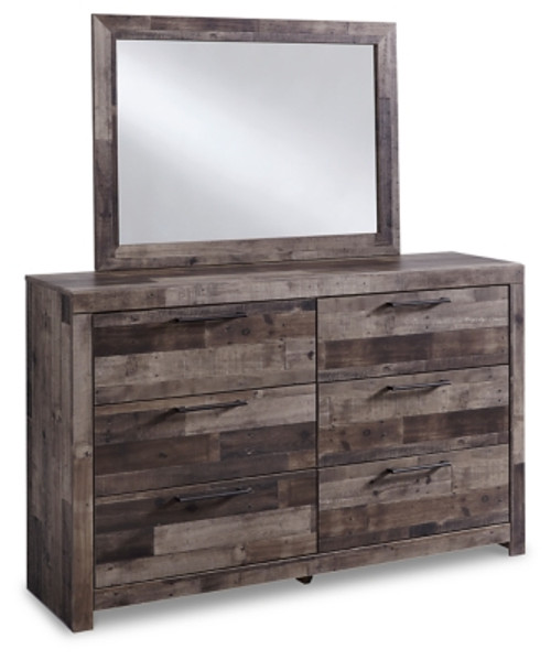 Benchcraft Derekson Multi Gray Dresser and Mirror