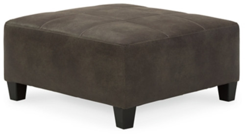 Ashley Navi Smoke Oversized Accent Ottoman