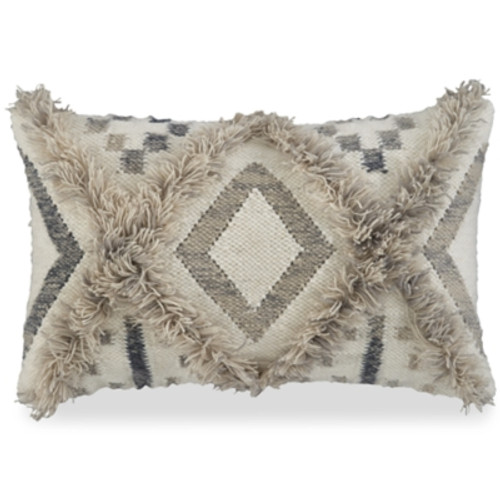 Ashley Liviah Tan Cream Gray Pillow (Set of 4)