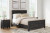 Ashley Nanforth Two-tone Queen Panel Bed