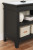 Ashley Beckincreek Black Credenza