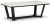 Ashley Fostead White Espresso Coffee Table