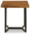 Ashley Fortmaine Brown Black End Table