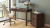 Ashley Camiburg Warm Brown 47" 2 Drawer Home Office Desk