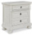 Ashley Robbinsdale Antique White 2 Drawer Nightstand