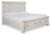 Ashley Robbinsdale Antique White King Panel Storage Bed