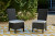 Ashley Beachcroft Beige Outdoor Side Chair with Cushion (Set of 2)