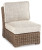 Ashley Beachcroft Beige 5-Piece Outdoor Seating Set