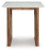 Ashley Isanti Light Brown White End Table