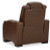 Ashley The Man-Den Mahogany Power Recliner