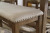 Ashley Moriville Beige Counter Height Dining Bench