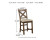 Ashley Moriville Beige Counter Height Bar Stool (Set of 2)