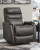 Ashley Riptyme Dove Gray Swivel Glider Recliner