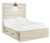 Ashley Cambeck Whitewash Full Panel Bed with 2 Storage Drawers