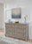 Ashley Lettner Light Gray 7 Drawer Dresser