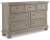 Ashley Lettner Light Gray 7 Drawer Dresser