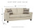 Ashley Abinger Smoke Sofa