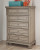 Ashley Lettner Light Gray 58" H Chest