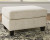 Ashley Abinger Natural Ottoman