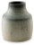 Ashley Moorestone Gray Black 10.5" H Vase