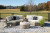 Ashley Calworth Beige 4-Piece Outdoor Sectional