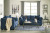 Ashley Darcy Blue Loveseat