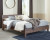 Ashley Calverson Mocha Queen Panel Platform Bed