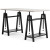 Ashley Bayflynn White Black Home Office 47" Desk