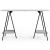 Ashley Bayflynn White Black Home Office 47" Desk