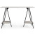 Ashley Bayflynn White Black Home Office 47" Desk
