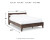 Ashley Calverson Mocha Full Panel Platform Bed