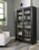 Ashley Lenston Black Gray Accent Cabinet