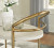 Ashley Tarica Cream Gold Finish Bar Cart