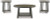 Ashley Caitbrook Gray Table (Set of 3)