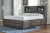 Ashley Caitbrook Gray King Storage Bed with 8 Drawers