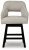 Ashley Tallenger Beige Counter Height Bar Stool (Set of 2)