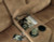Ashley Huddle-Up Nutmeg Glider Reclining Loveseat with Console