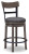 Ashley Caitbrook Gray Counter Height Bar Stool